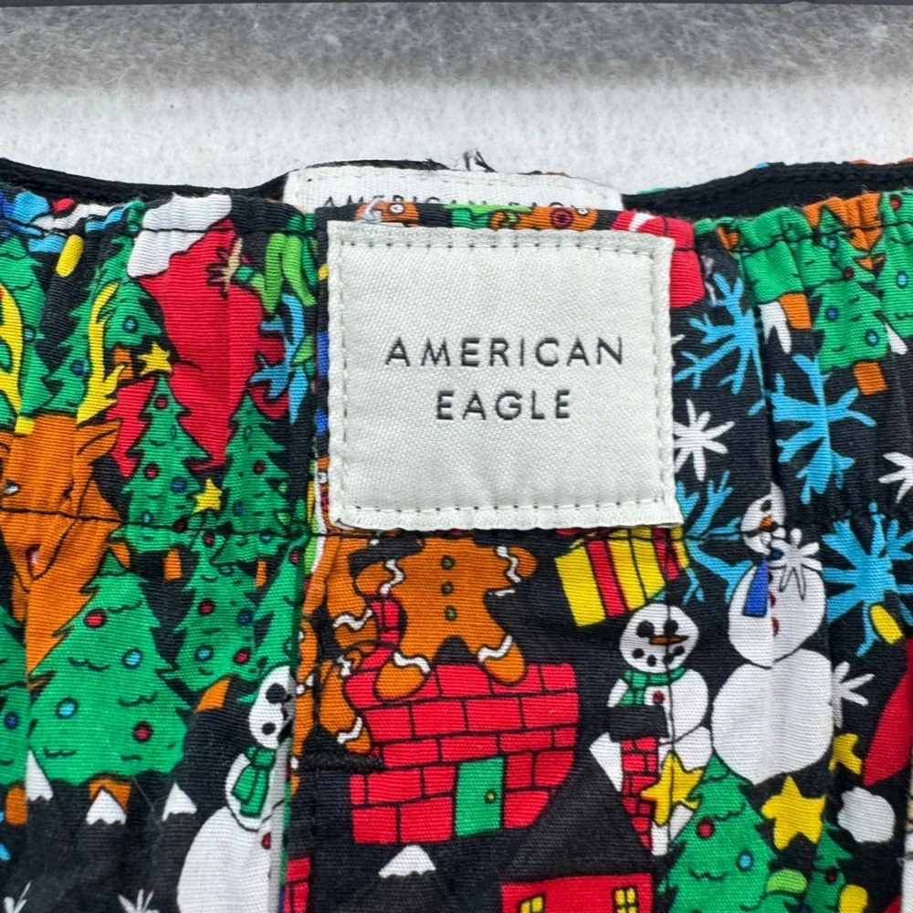 NWT‎ American Eagle Men's M Christmas Holiday Boxer Shorts Festive Underwear